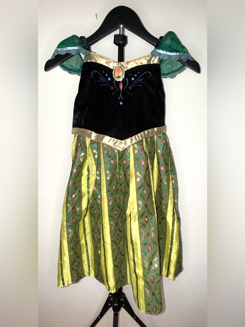 Disney Parks Princess Anna Coronation Costume Dress, size 6, EUC